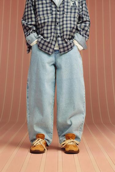 JEANS BALLON - Azul claro de Zara