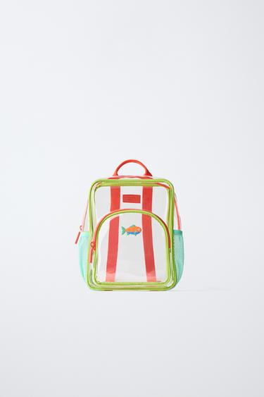 MOCHILA TRANSPARENTE