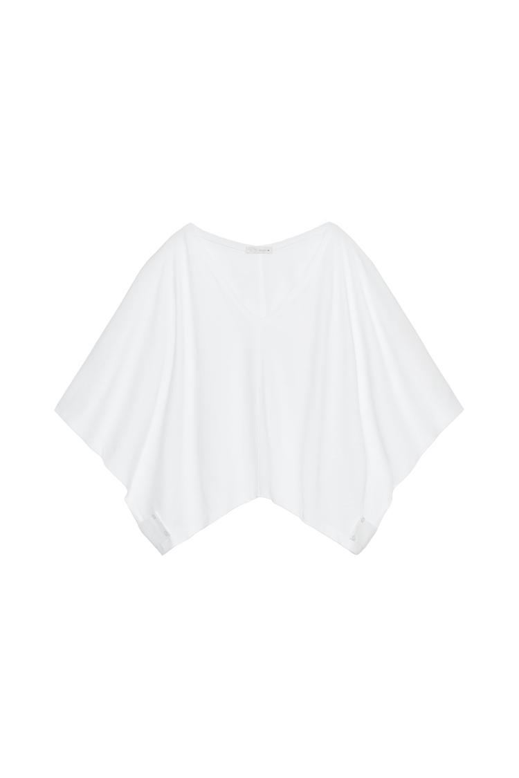COTTON CAPE T-SHIRT