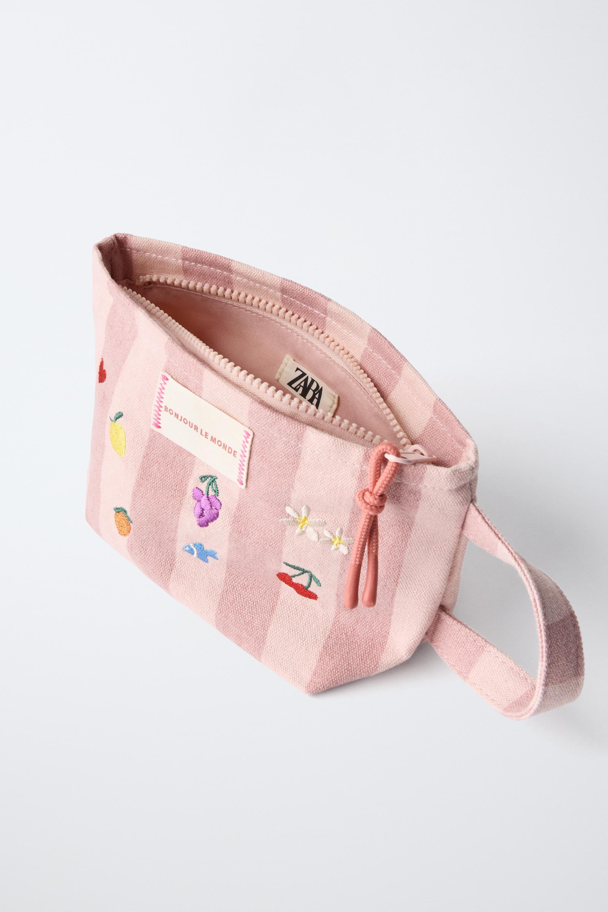 Детские сумки Zara FRUIT STRIPE TOILETRY — фото 4