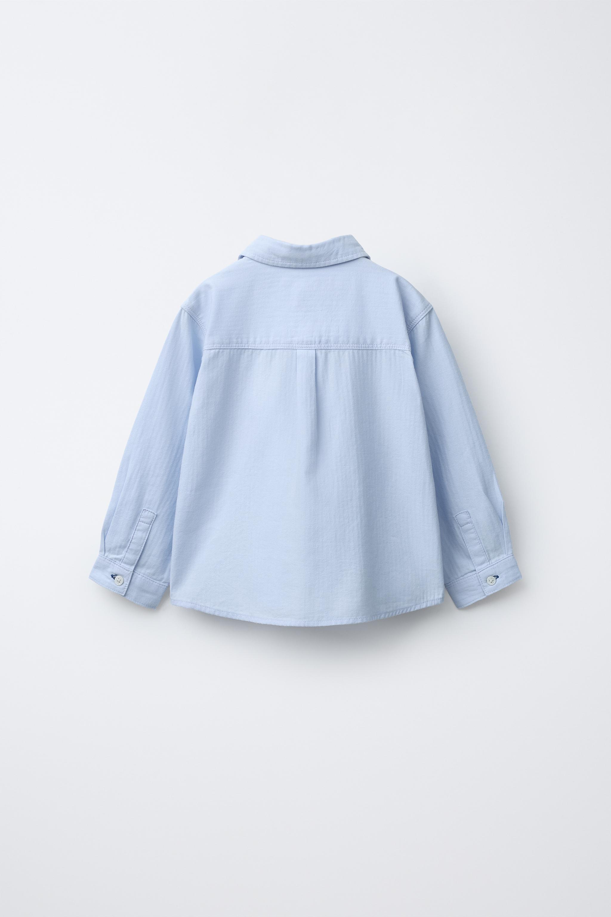 ポケット付き無地シャツ - ホワイト | ZARA Japan / 日本