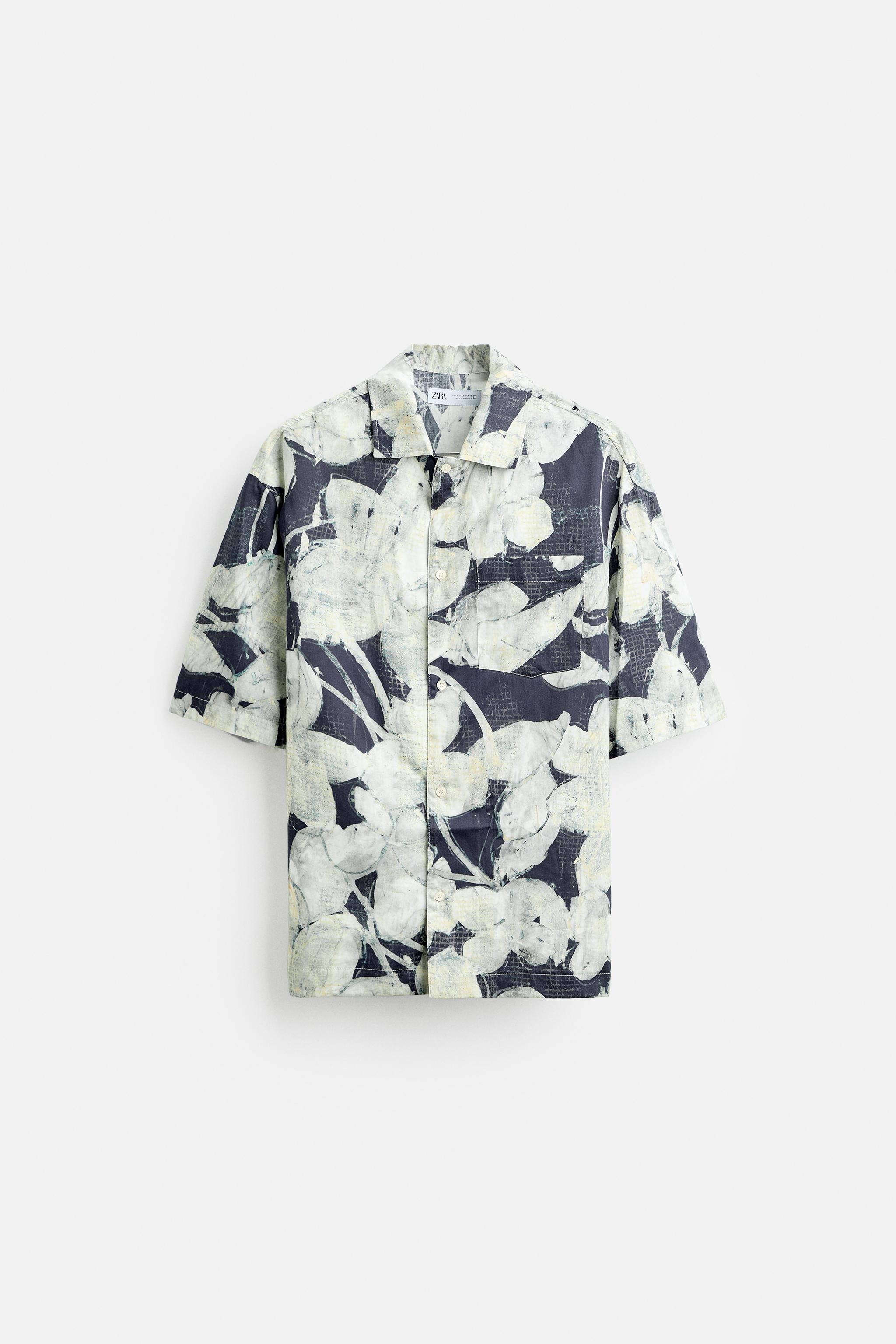 ABSTRACT PRINT SHIRT