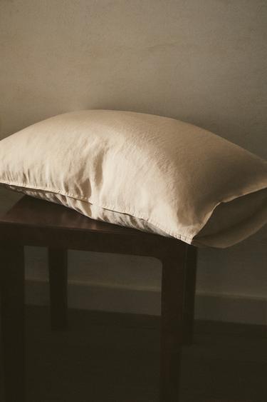 TAIE D’OREILLER LIN LAVÉ (140 GXM²) - Gaufrette de Zara - Image 6