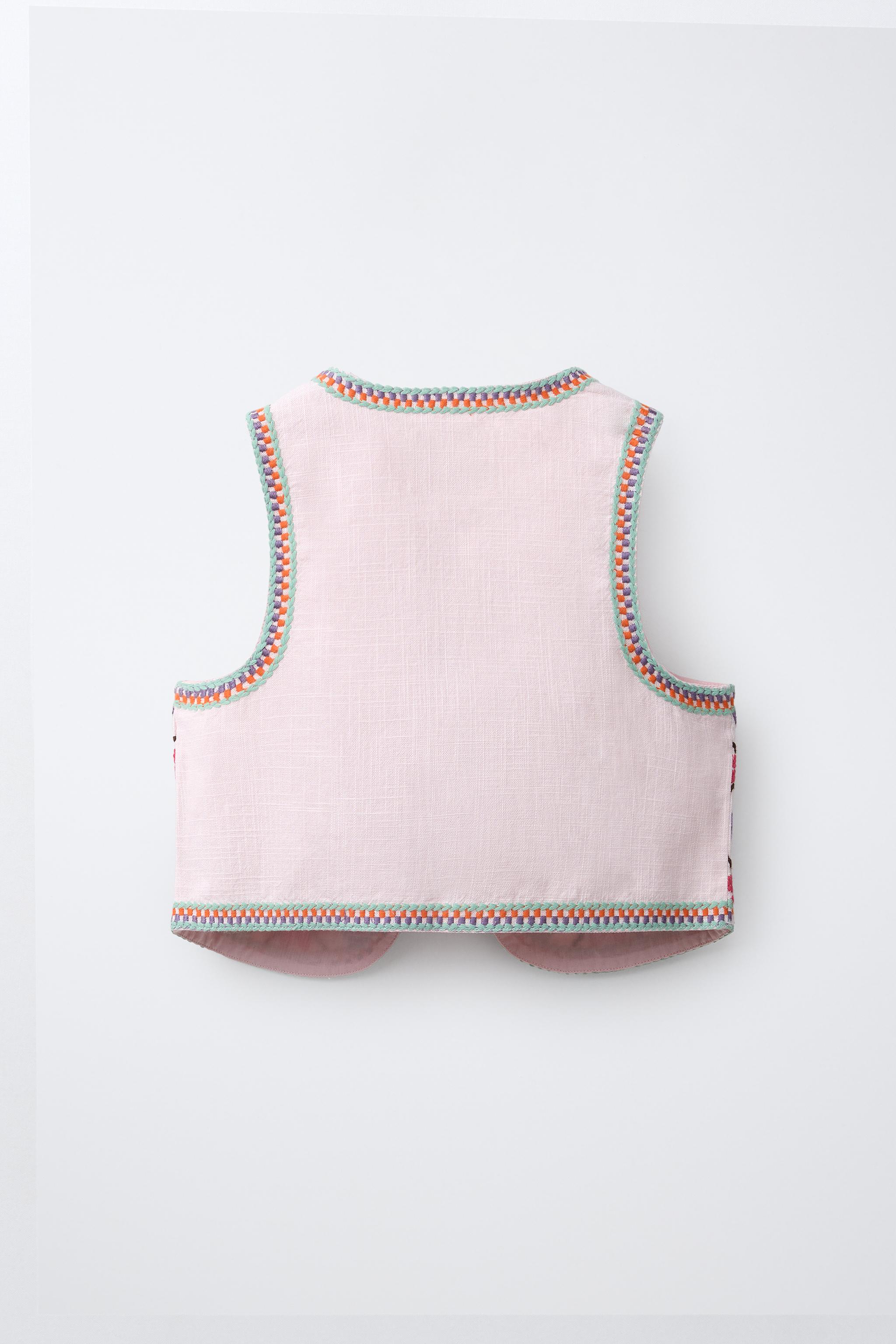GILET BRODÉ À MIROIRS