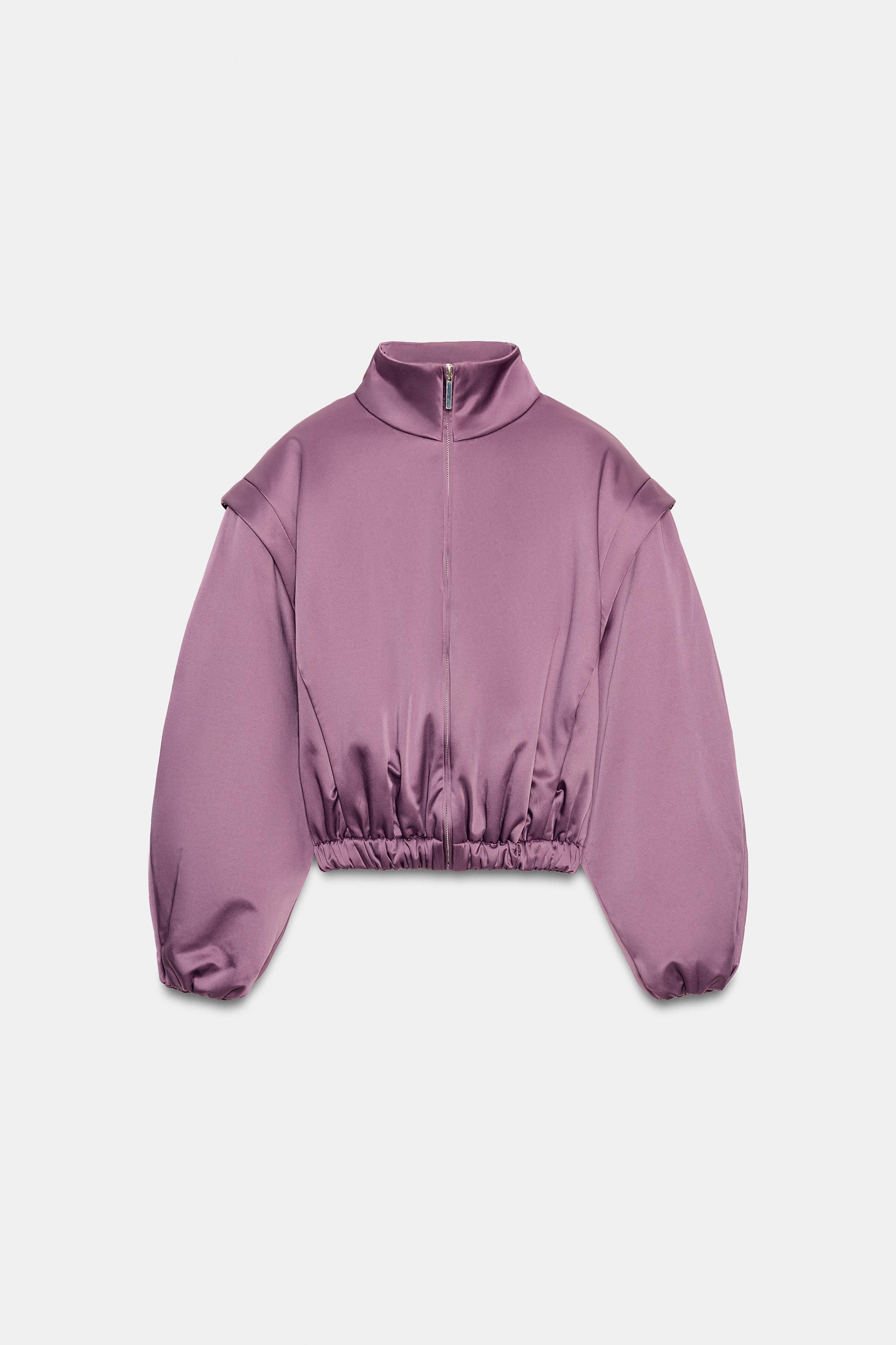 VESTE REMBOURRÉE ÉPAULES MARQUÉES
