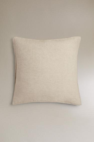 Housse de couette unie (160 GxM ²) - Beige clair de Zara - Image 1