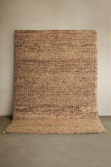 TEPPICH AUS WASSERHYAZINTHE - Hellbeige von Zara
