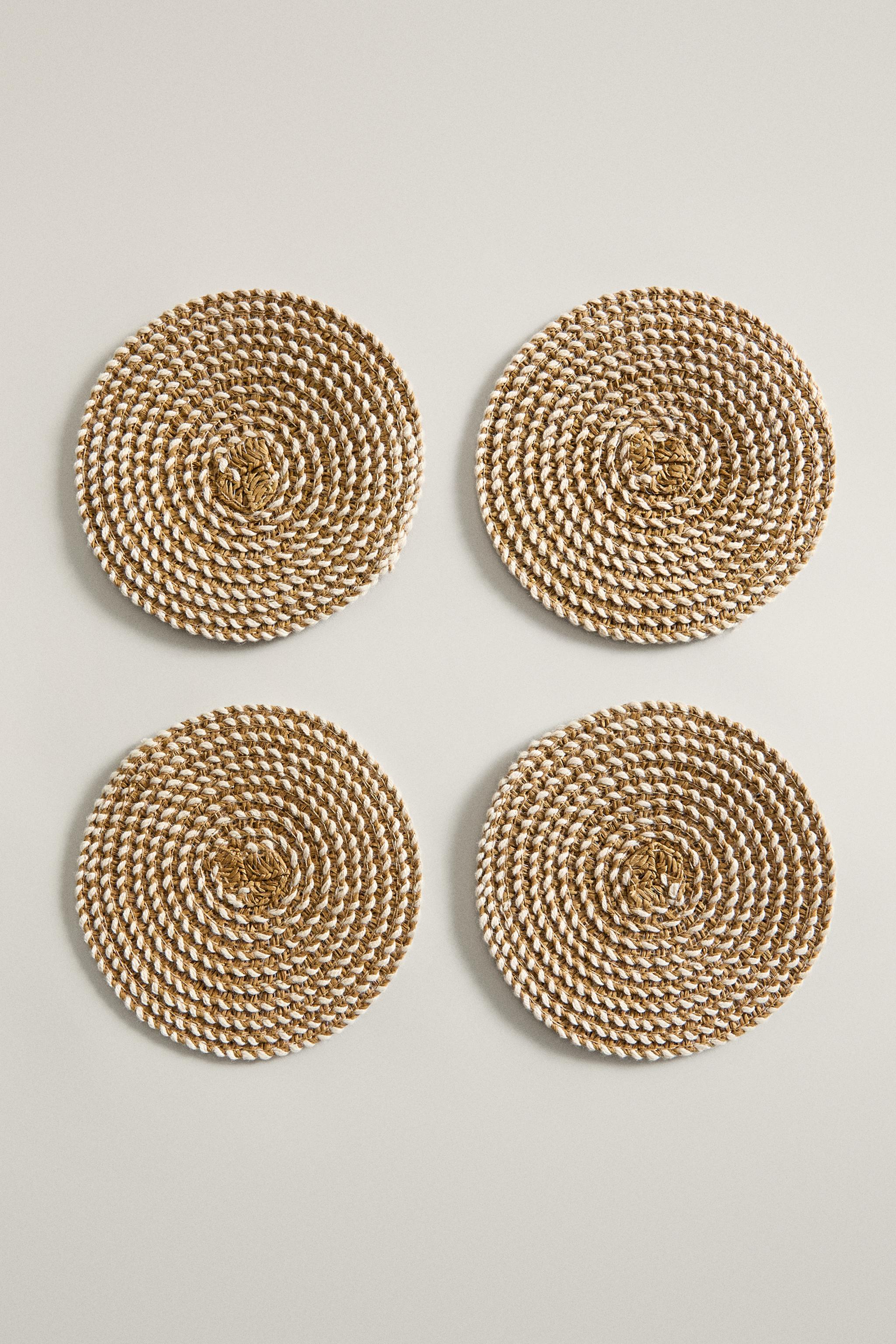 PAPER COASTER PACK (PACK OF 4)