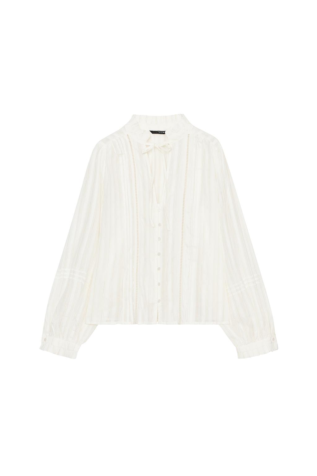 ROMANTIC LACE INSERT BLOUSE - image 3