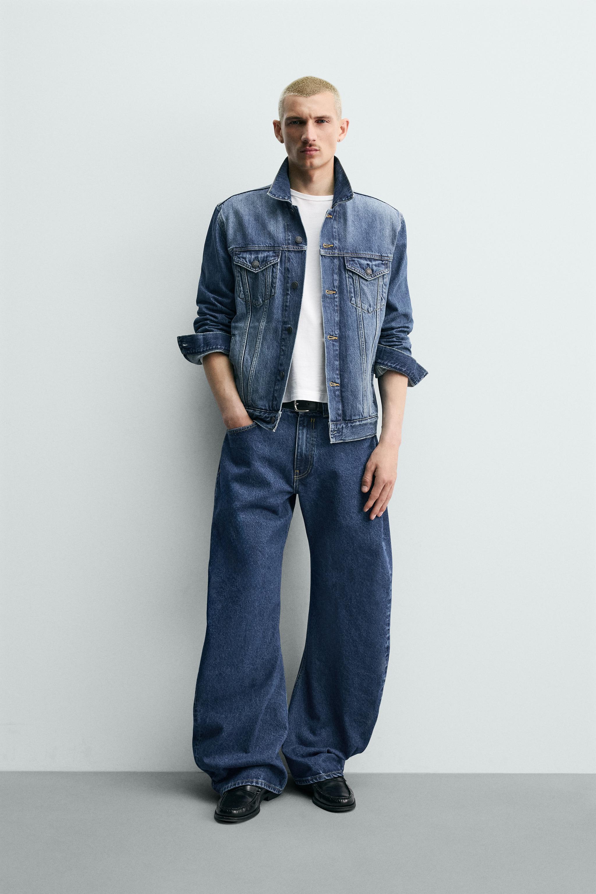 JEAN BARREL FIT AVEC COUTURE TORSADÉE