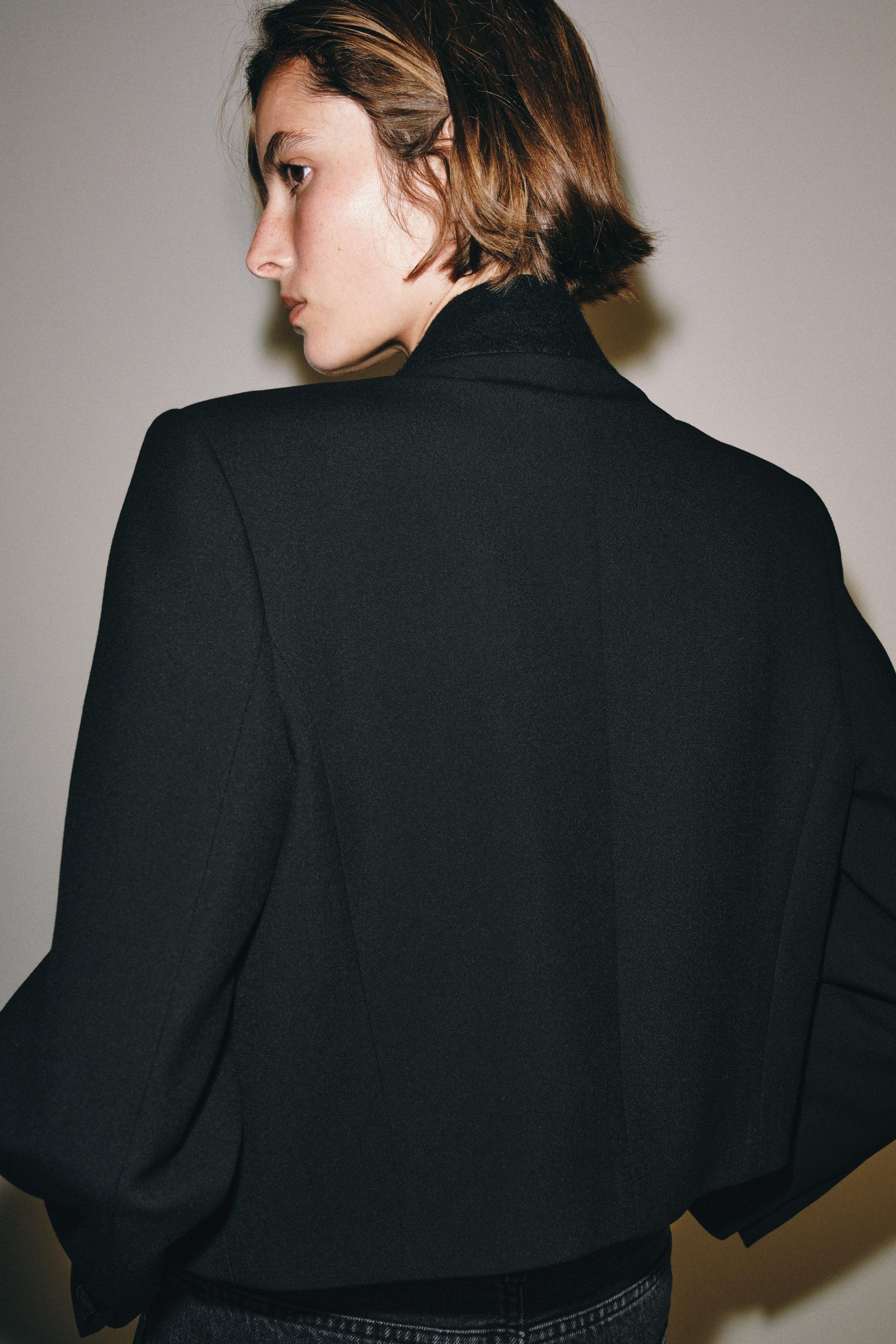 ZW COLLECTION CROPPED BLAZER