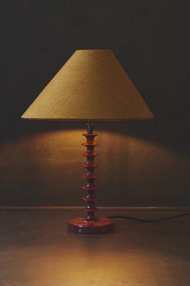 LÁMPARA MESA METAL - Burdeos de Zara