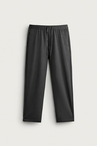 COMFORT REGULAR FIT PANTS — Anthracite grey 1