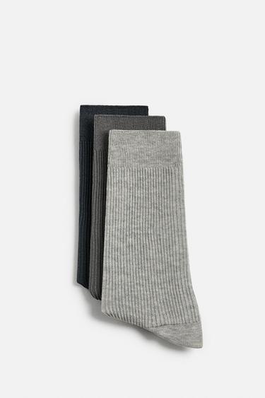 3-PACK OF LIGHTWEIGHT SOCKS - various by Zara - Image 0