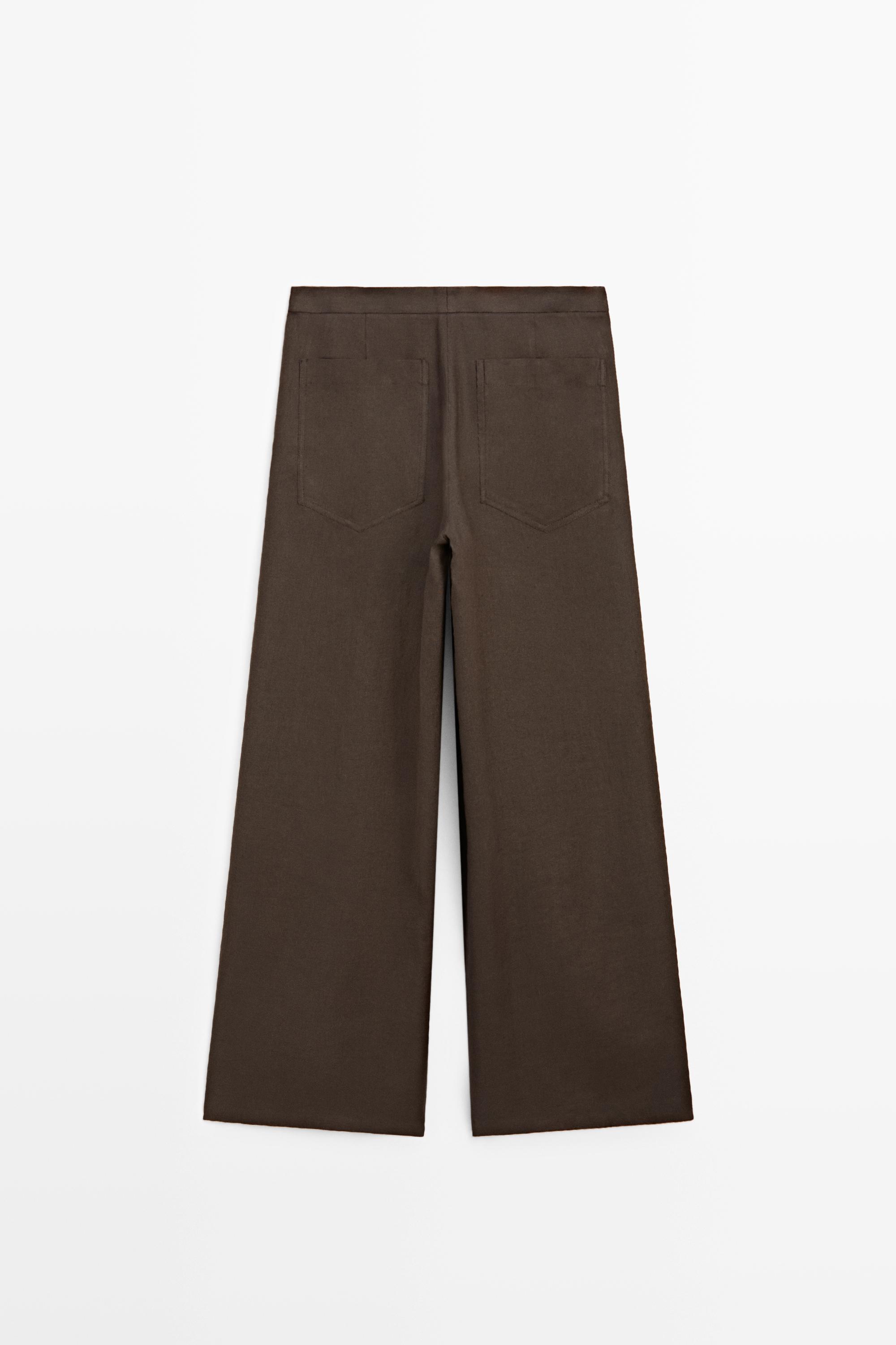 Pantalon fluide en lin