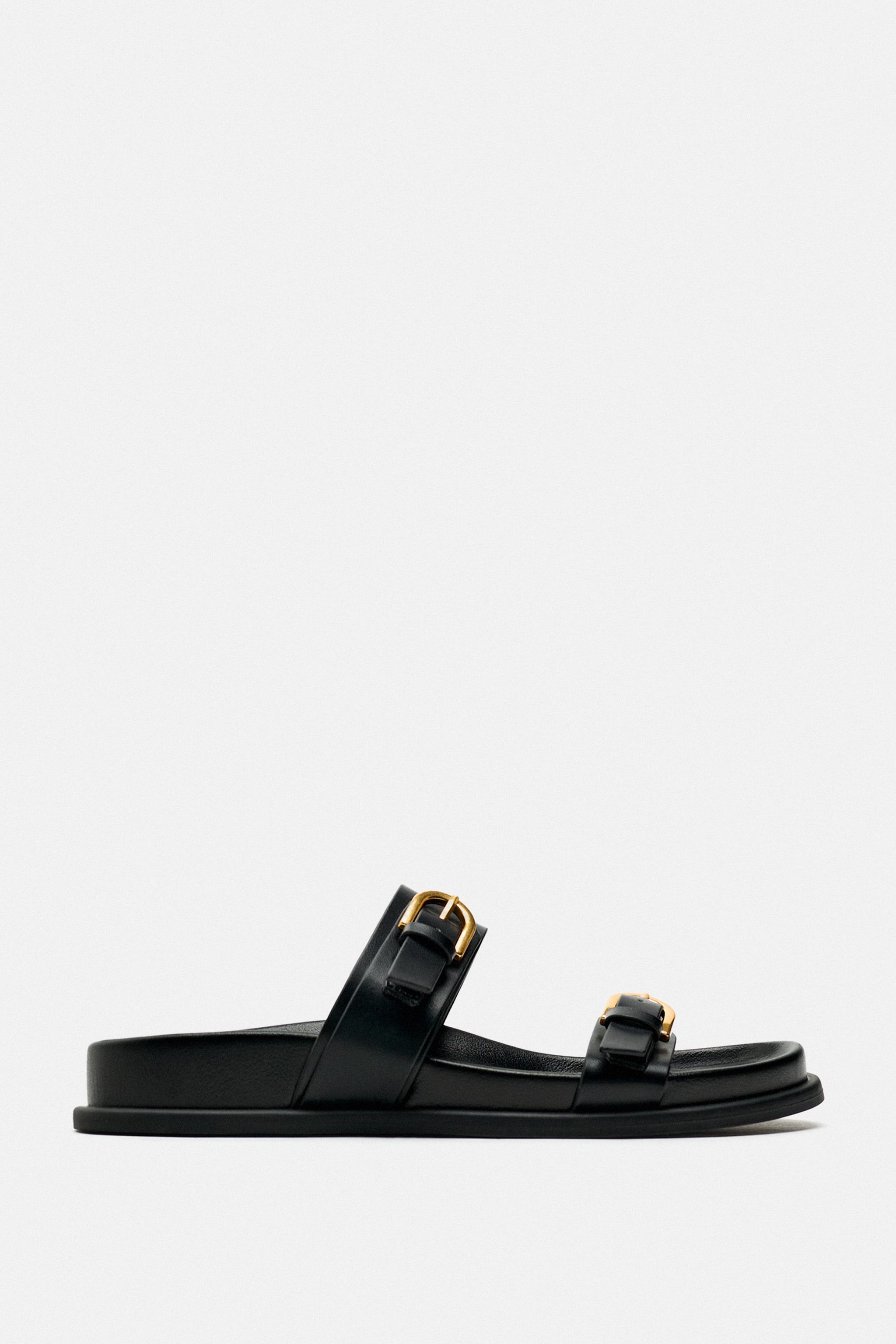 Zara t strap sandals new arrivals