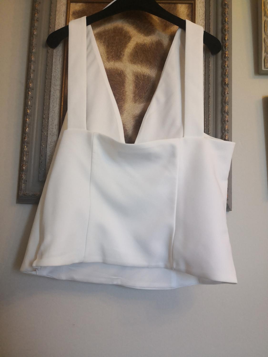 TOP WITH RHINESTONE BOW - Image 2