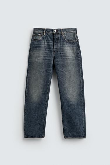 STRAIGHT ANKLE FIT LIMITED EDITION JEANS - Blue by Zara