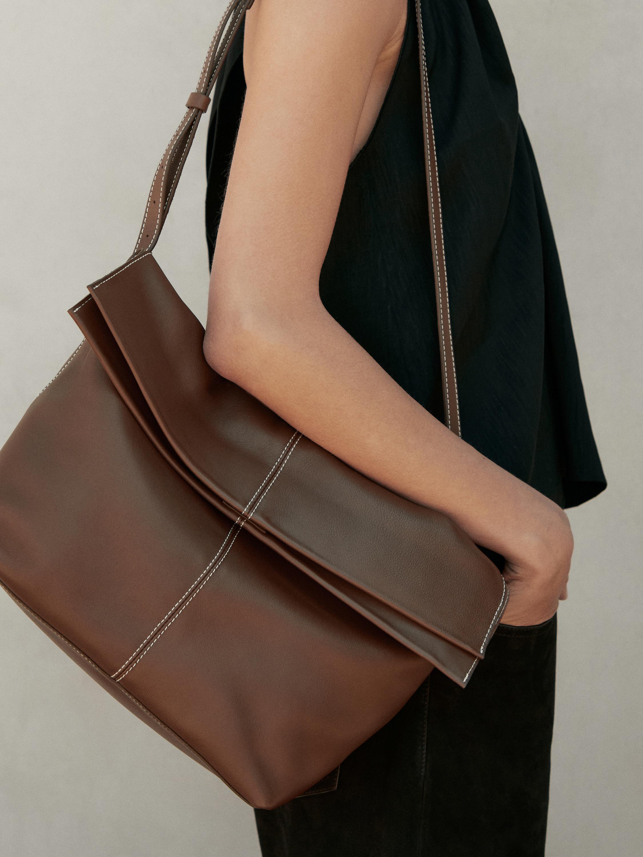 Zara leather handbags sale