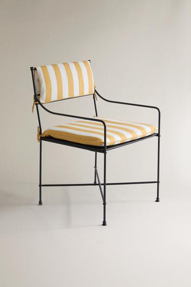 STRIPED ARMCHAIR BACK CUSHION - striped by Zara - Image 3