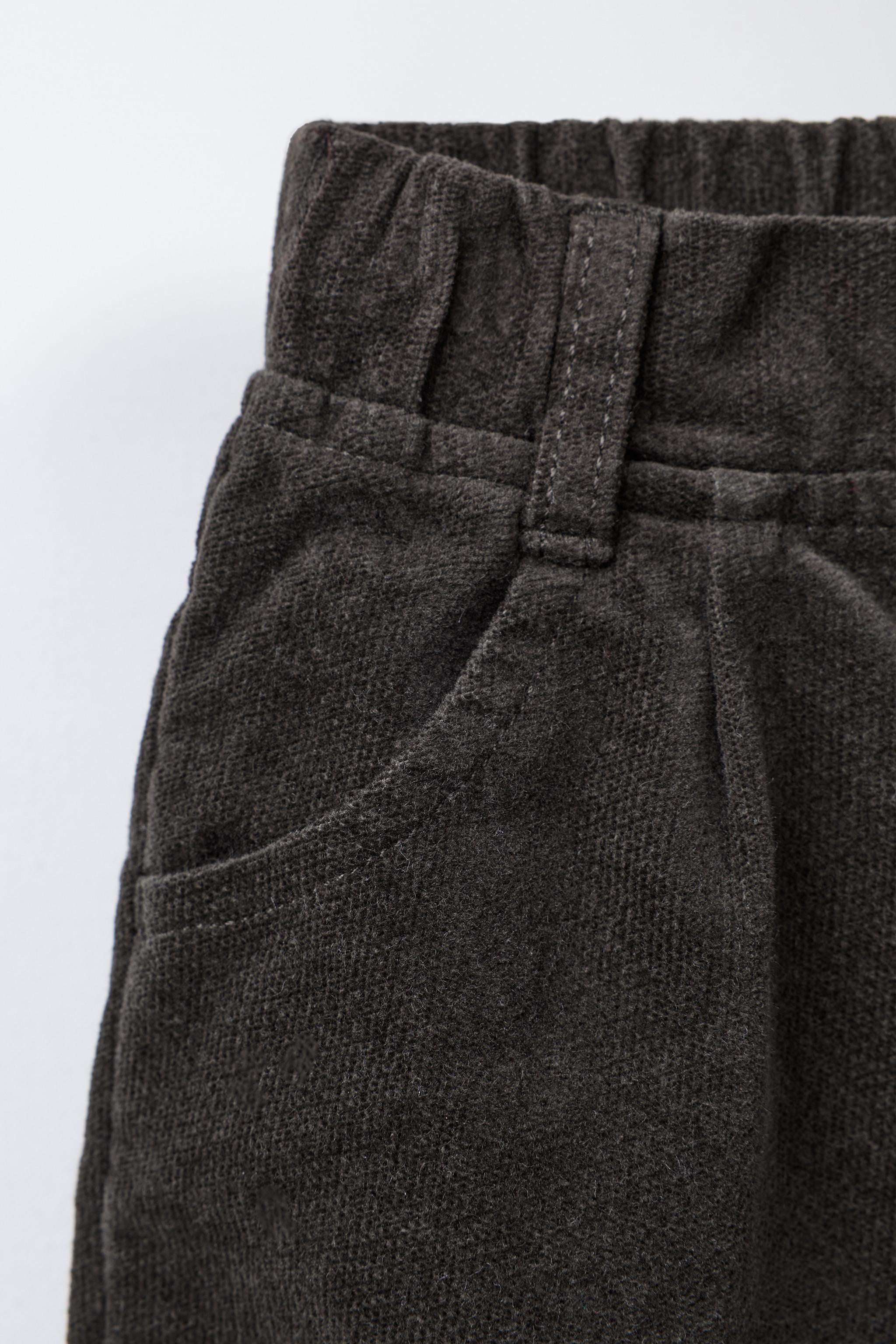 PANTALON BAGGY DOUX AU TOUCHER