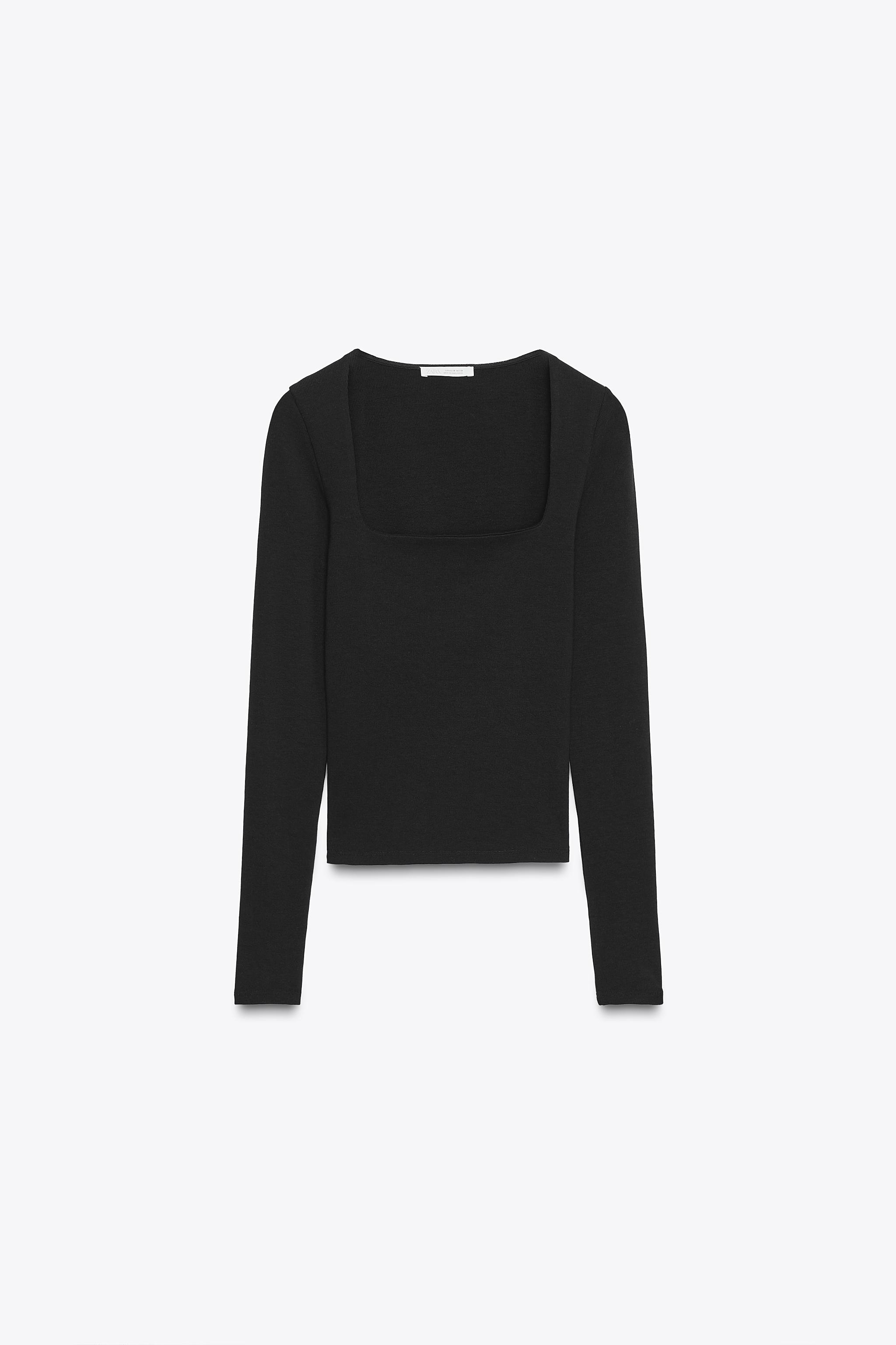 Zara Italia Maglietta Cropped Zara Maglia Leopardata Zara Top