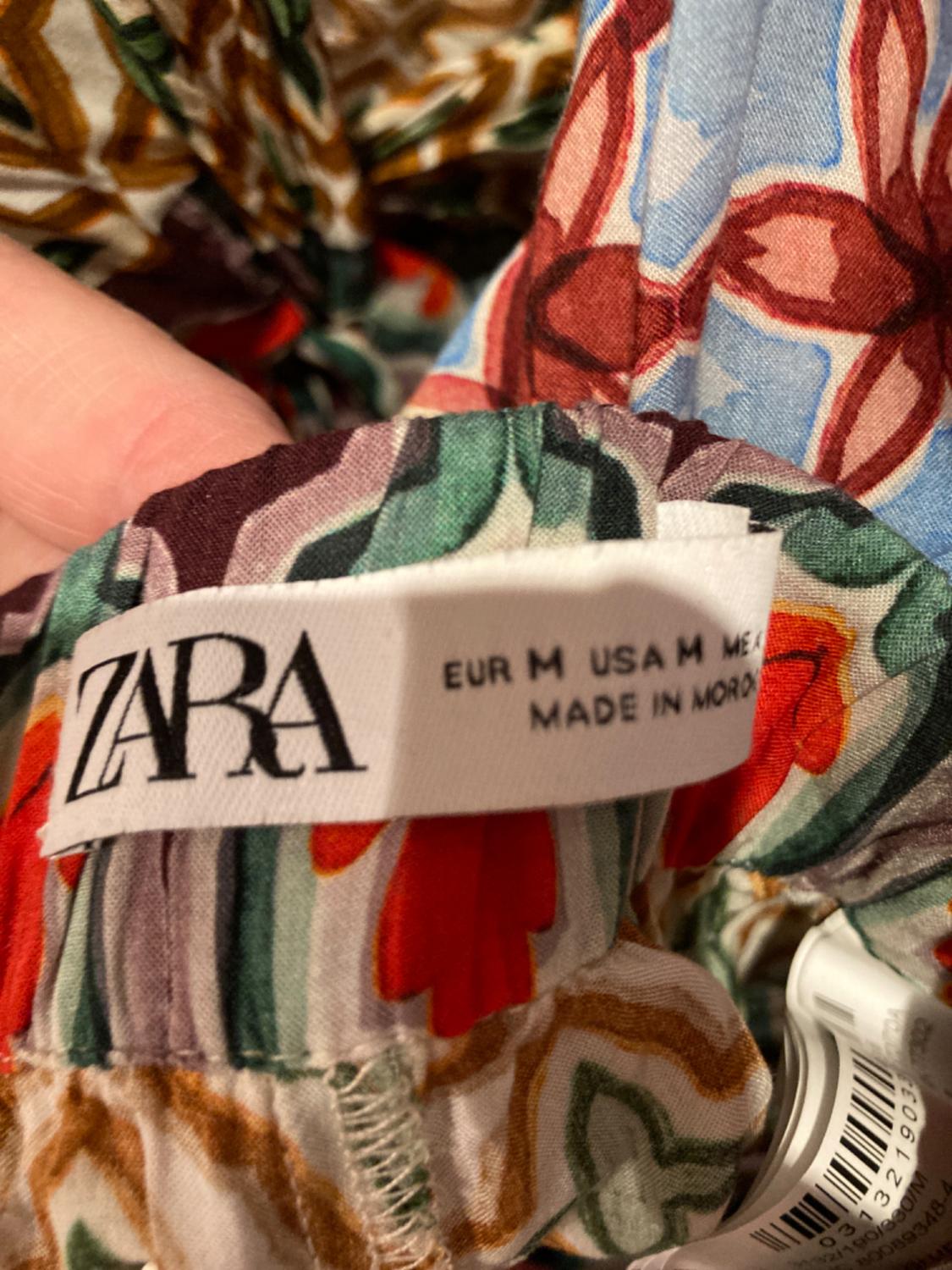 PRINTED PALAZZO TROUSERS - Image 3