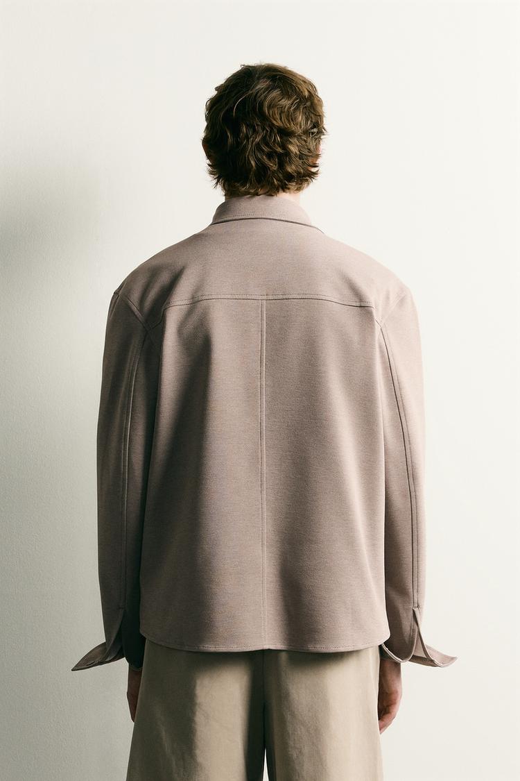 Camisa overshirt cómoda sin planchado 3