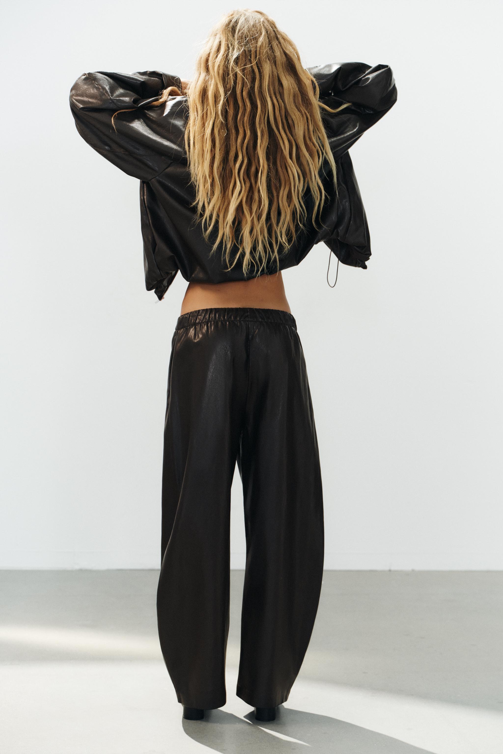 TECHNICAL FABRIC BALLOON PANTS