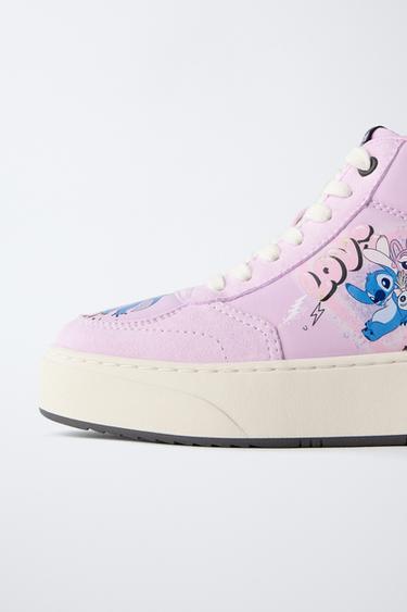 LILO & STITCH © DISNEY HIGH-TOP SNEAKERS - Purple by Zara - Image 3