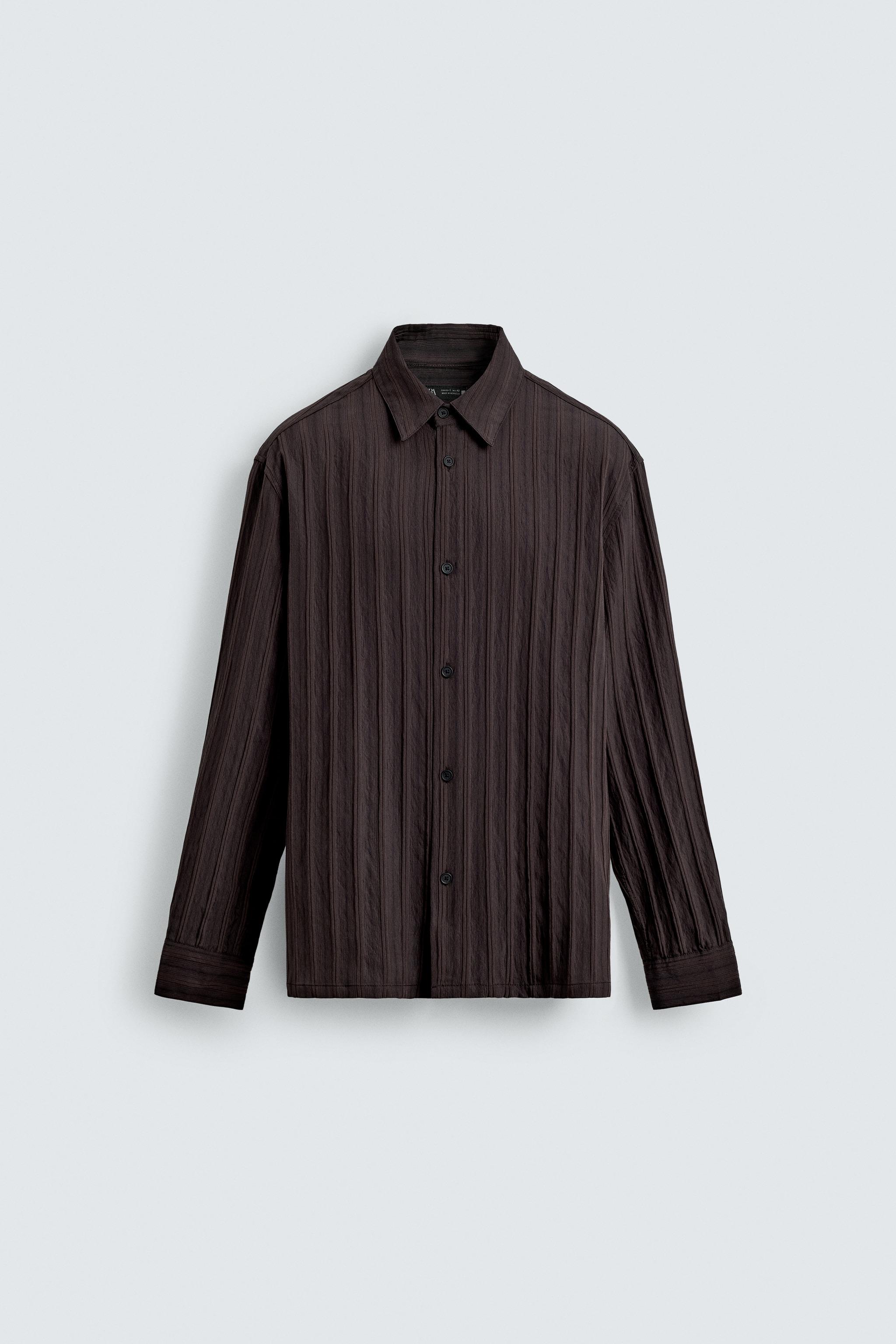 STRIPED JACQUARD SHIRT