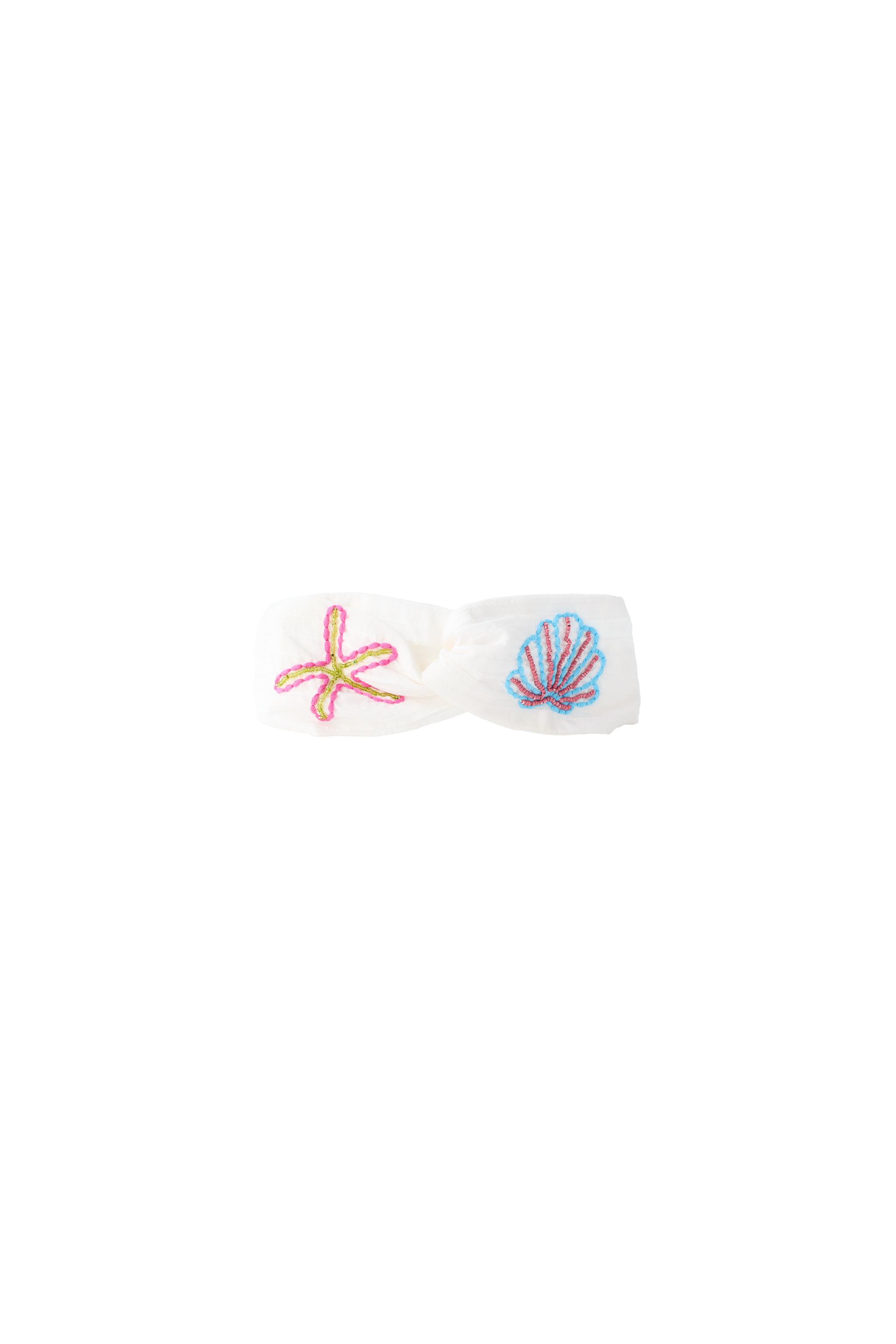 ZARA hair accessories beaded barrettes fish NWT 2pcs ?? TWO-PACK OF FLOWER AND BIRD HAIR BARRETTES - Ecru | ZARA  main image 3