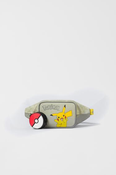 ПОЯСНАЯ СУМКА PIKACHU POKÉMON™ — Зеленый хаки от Zara — изображение 0