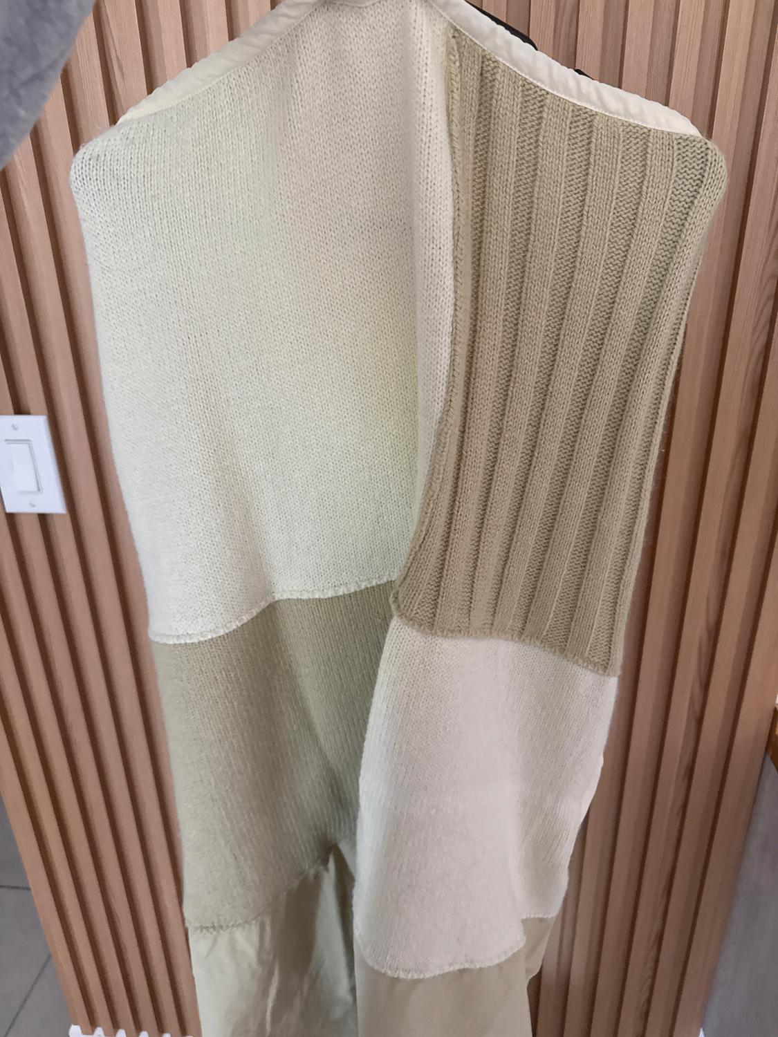 WRINKLE EFFECT FINE KNIT SWEATER - Image 2