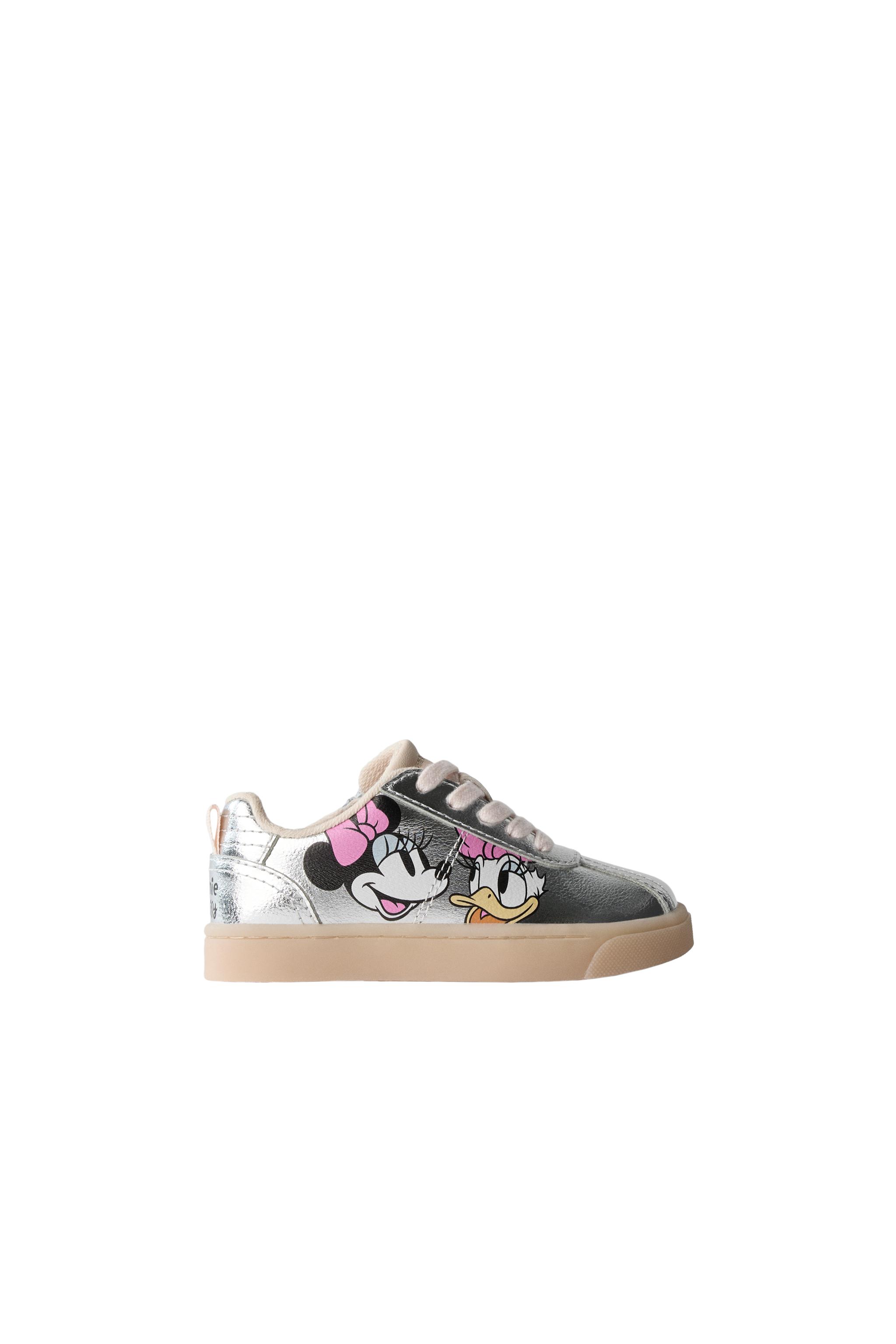 MINNIE MOUSE AND DAISY © DISNEY SNEAKERS - Silver | ZARA United States
