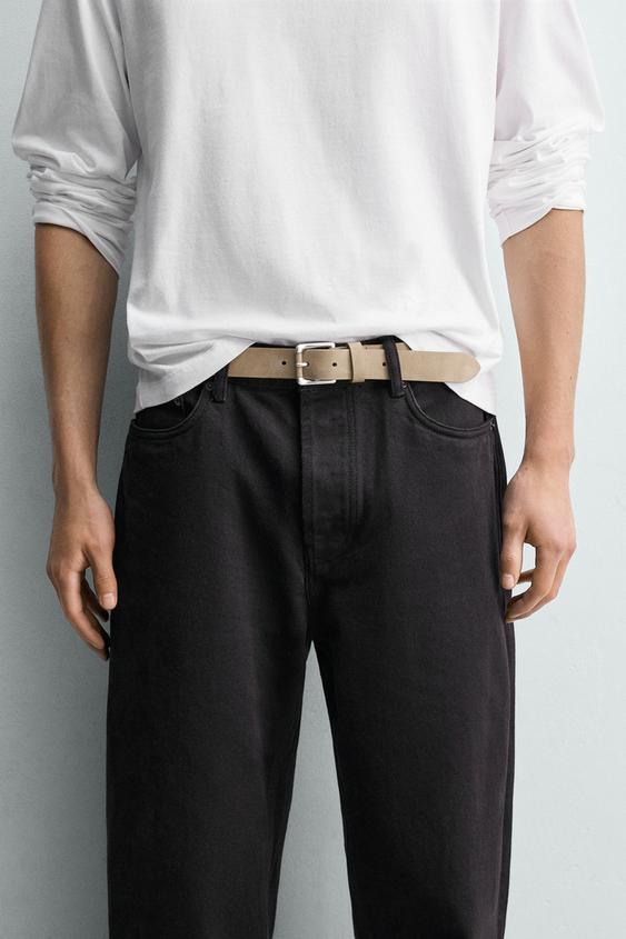 SPLIT LEATHER BELT from Zara - $59.90