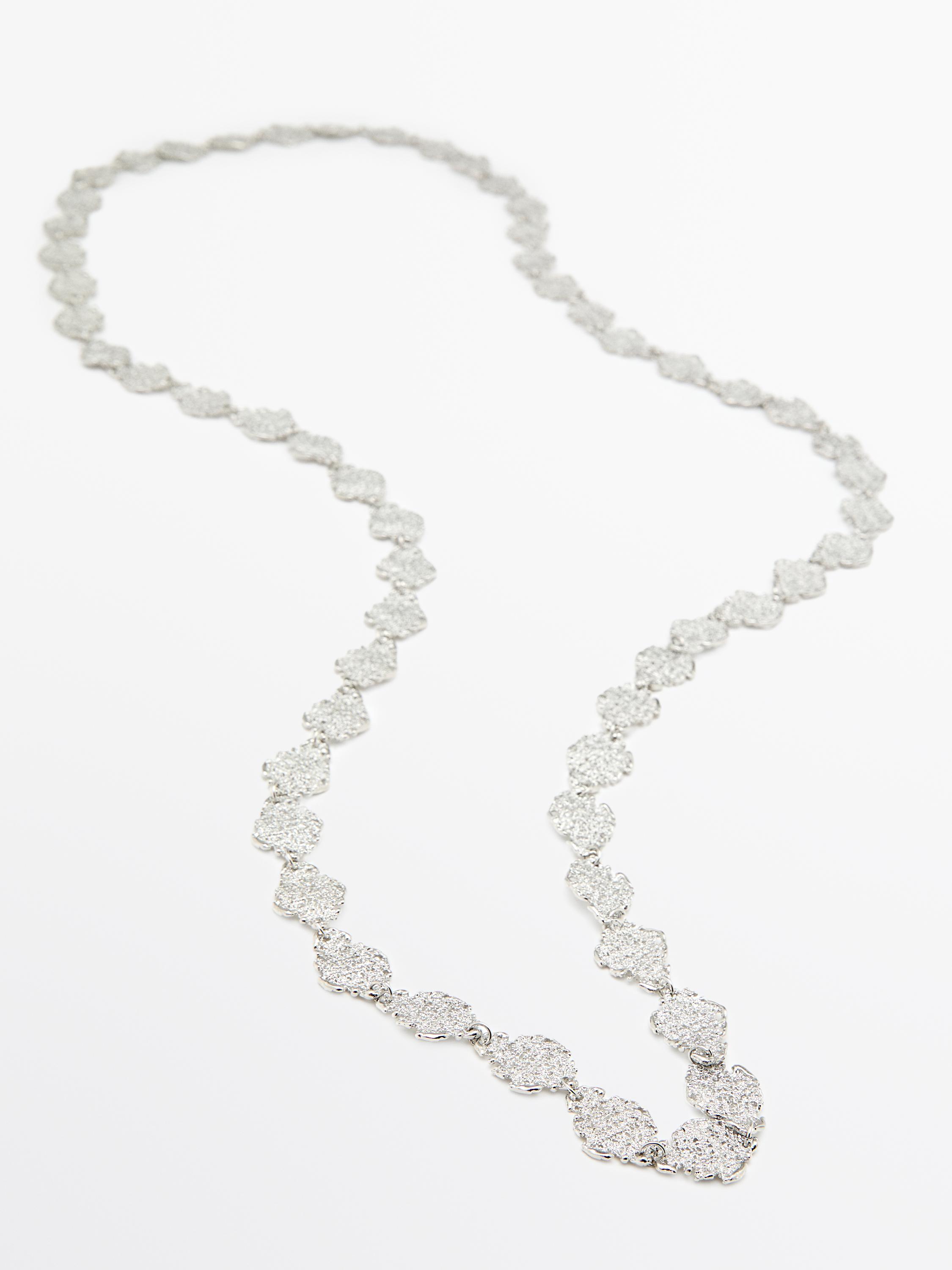 Long multiway lace necklace