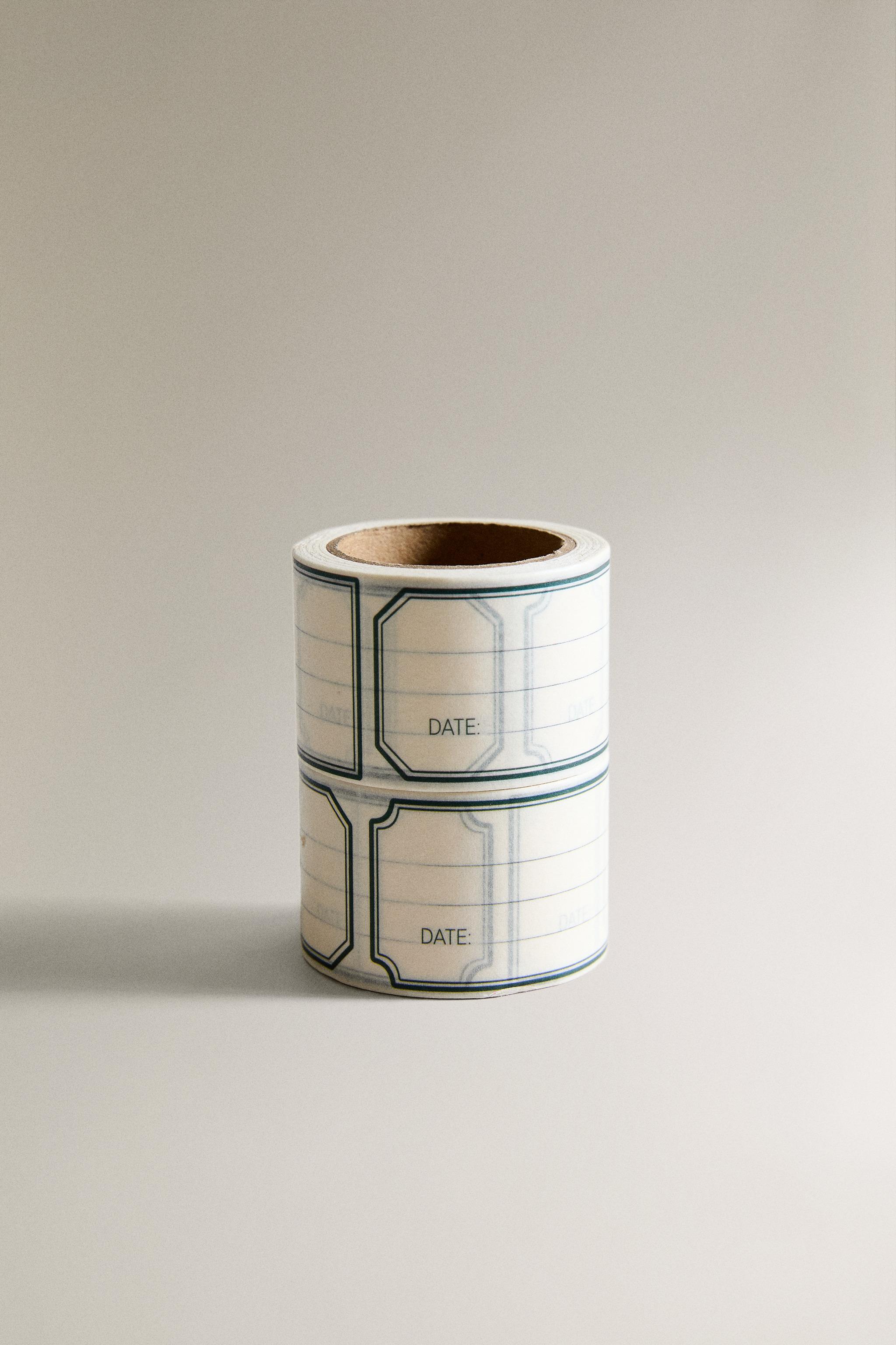 ADHESIVE DATE LABEL ROLLS (PACK OF 2)