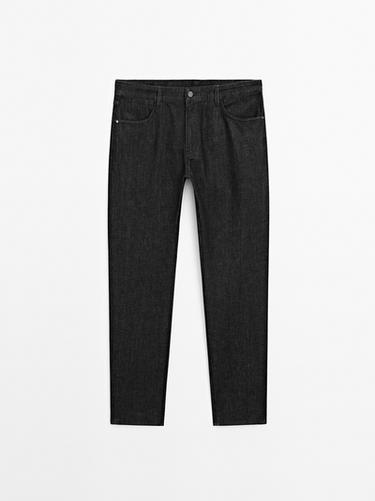 Jean slim - Noir de Zara