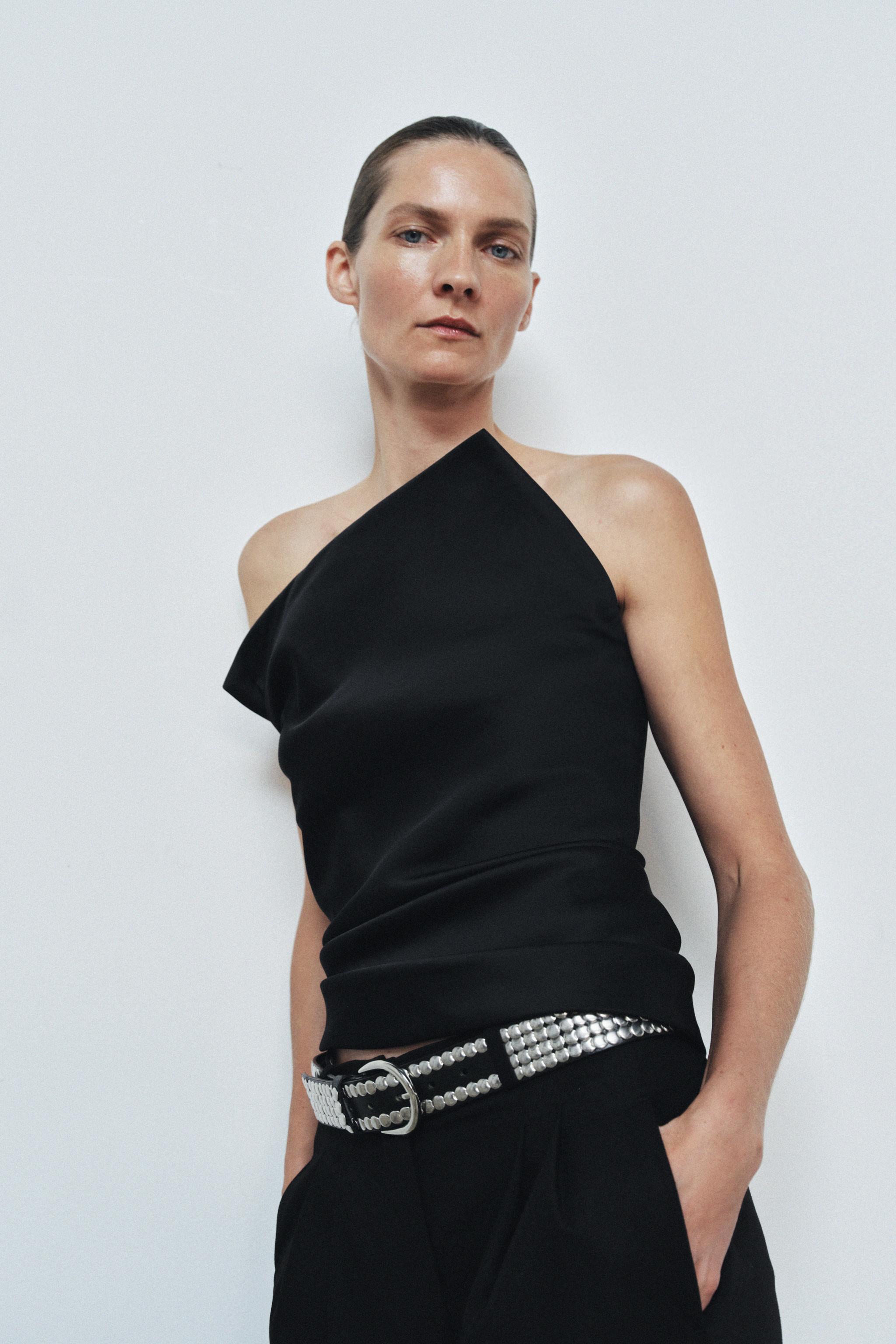 ZW COLLECTION LIMITED EDITION STRAPLESS TOP - Black | ZARA