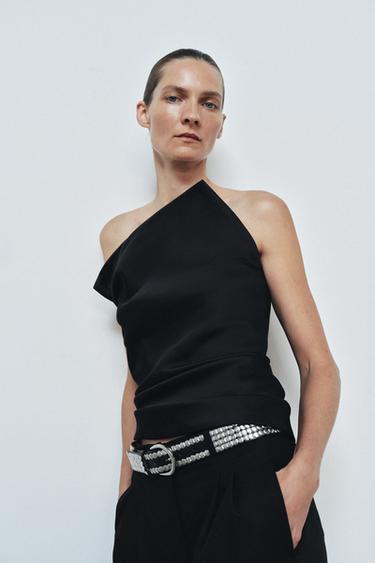 TOP BUSTIER ZW COLLECTION ÉDITION LIMITÉE - Noir de Zara - Image 5