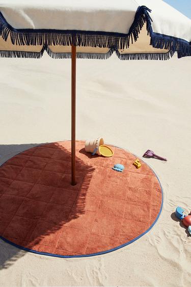 BEACH TOWEL UMBRELLA STAND - Brick by Zara