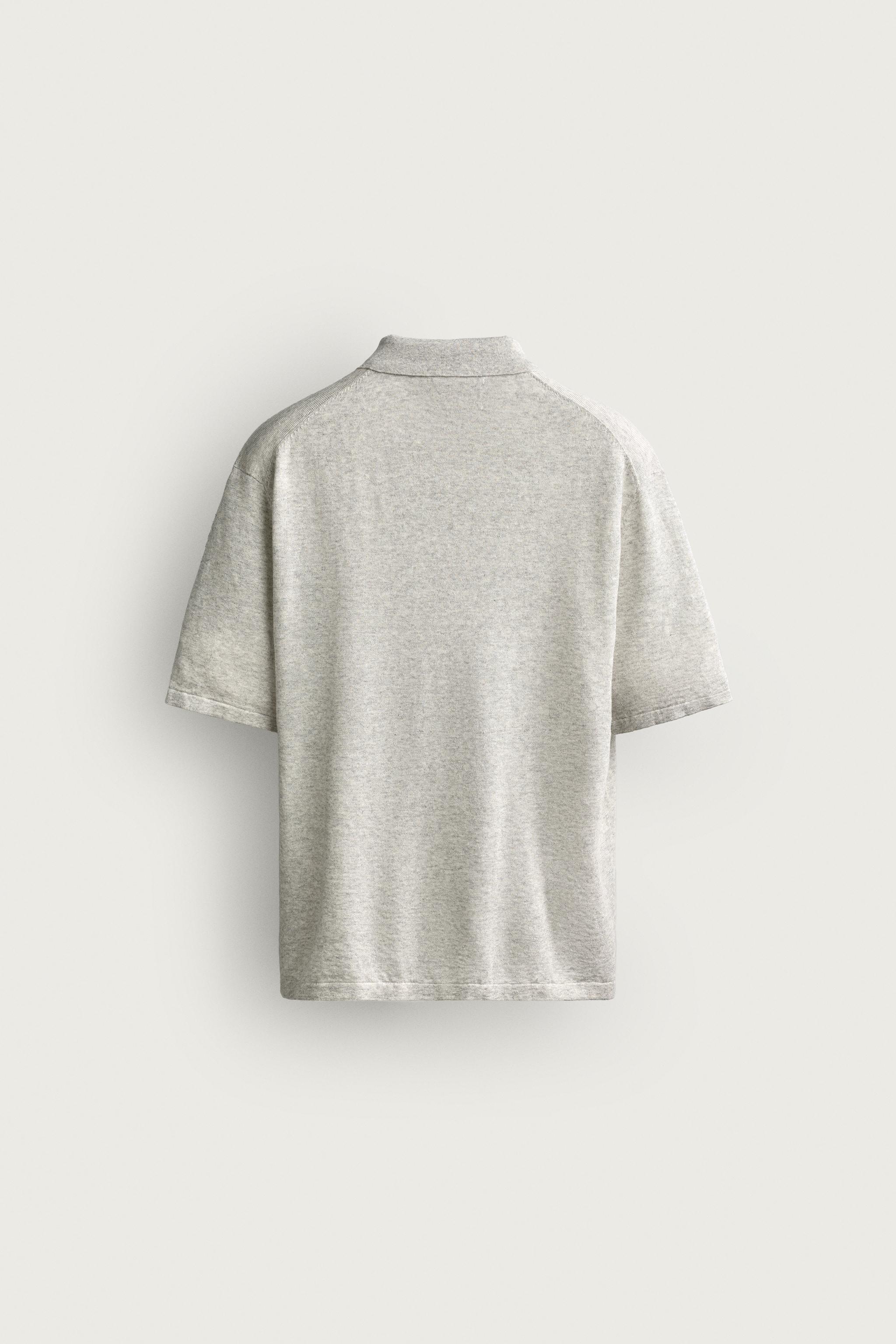 POLO EN MAILLE CHANVRE ET COTON