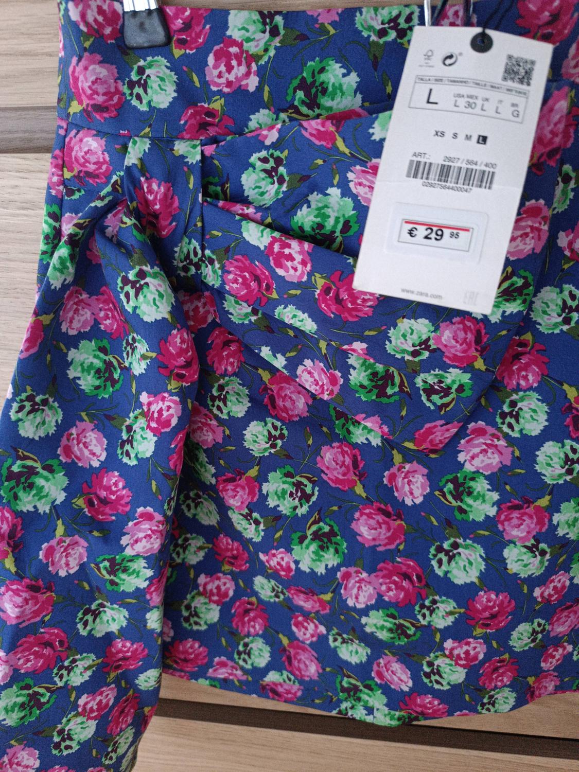 PRINTED BOW SKIRT - Image 3