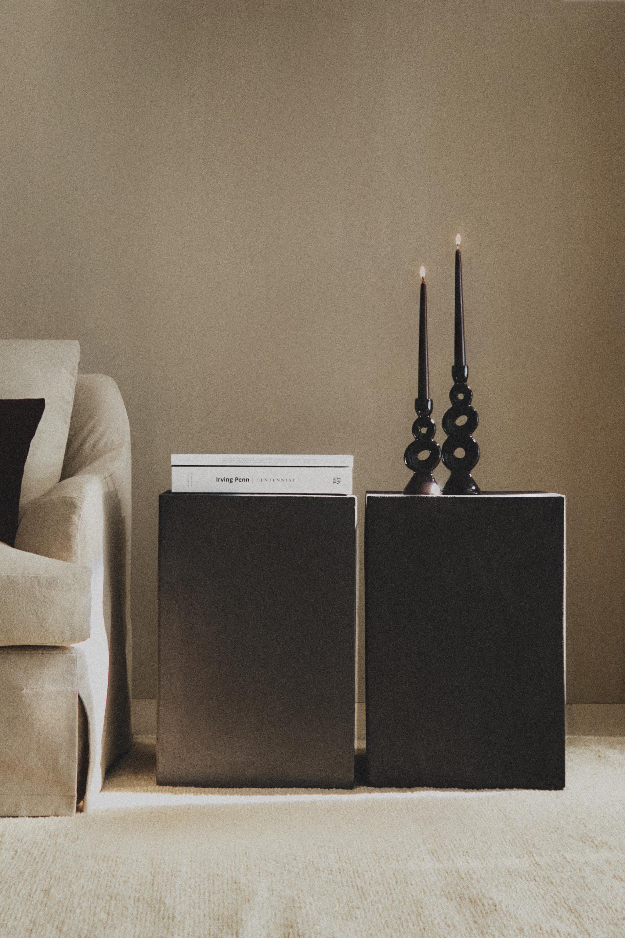 スクエア サイドテーブル - ブラック | ZARA Japan / 日本