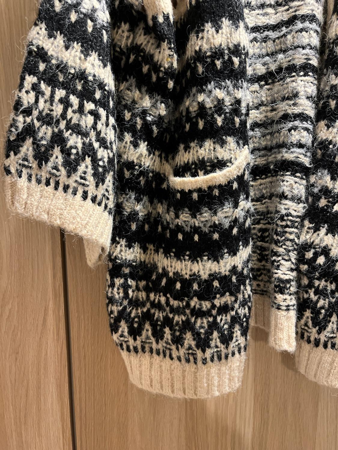 KNIT JACQUARD CARDIGAN - Image 3