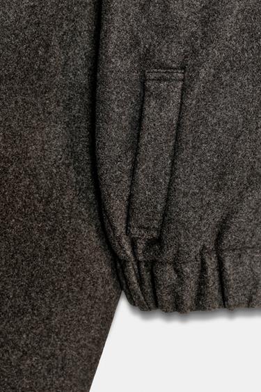 VESTE BOMBER SOFT - Marron foncé de Zara - Image 6