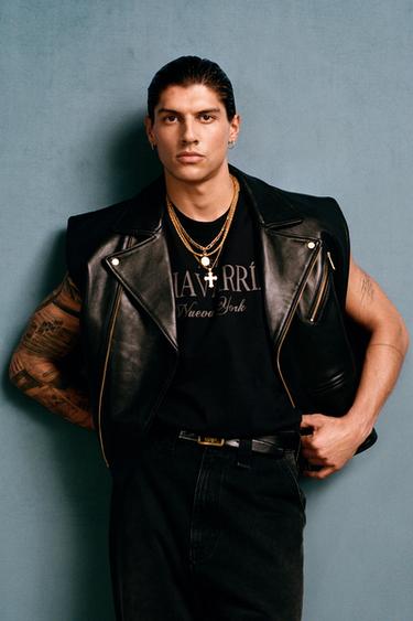 Zara WILLY CHAVARRIA X ZARA OVERSIZED TANK TOP - Black