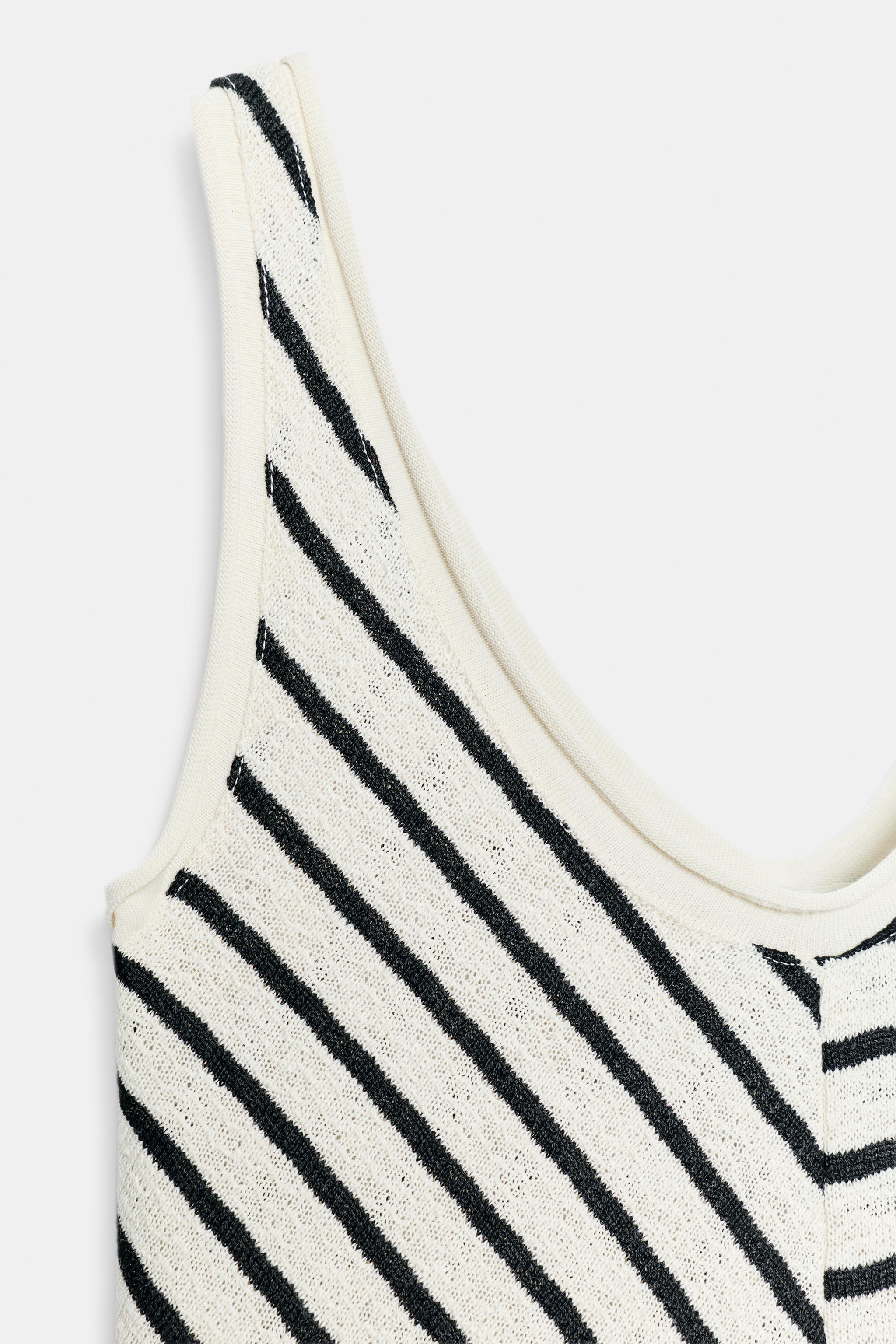 ROBE RUSTIQUE À RAYURES