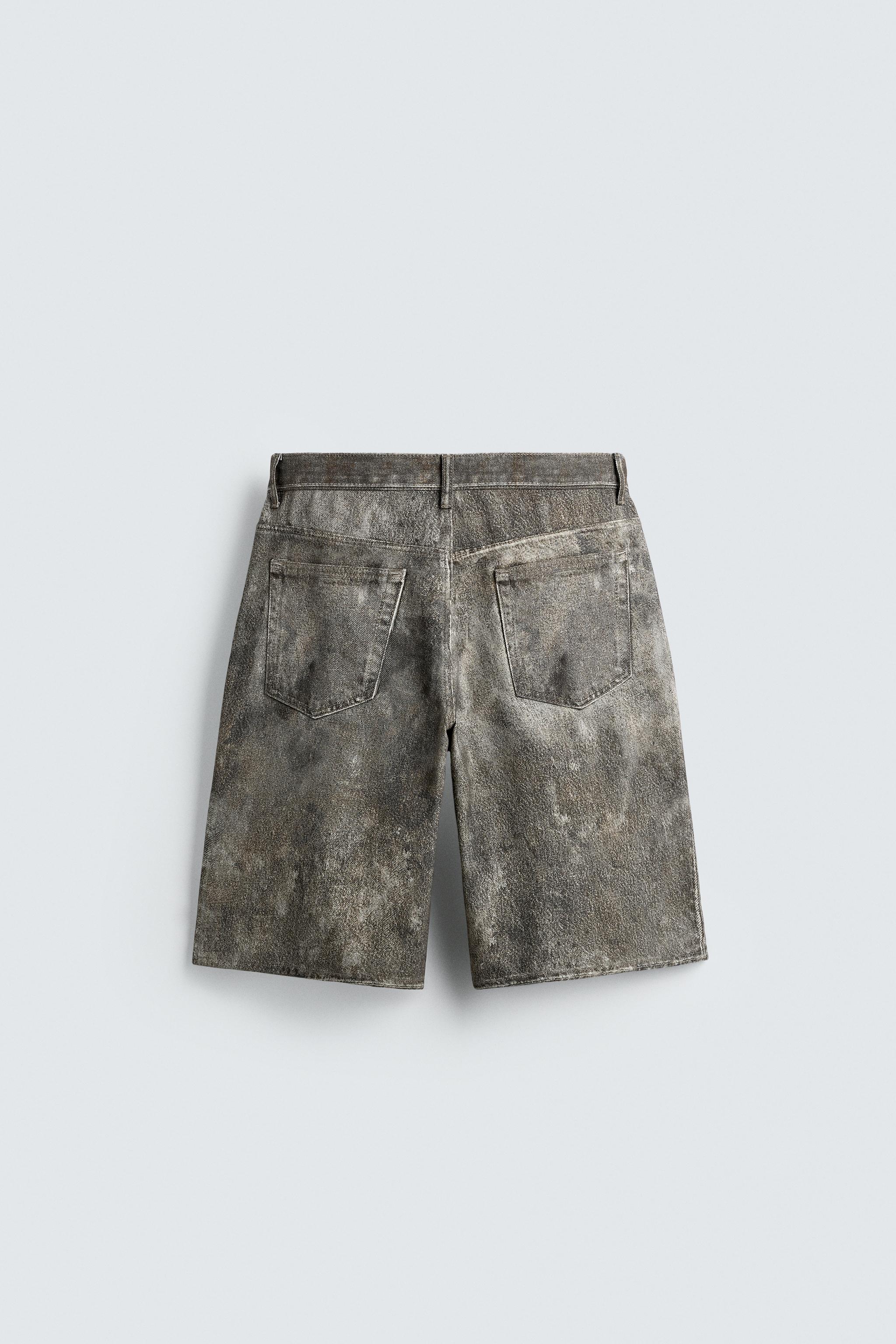 【SATIIIZ】Dayburn Washing Bermuda Denim Pants Dayburn Washing Bermuda Denim Pants - satiiiz